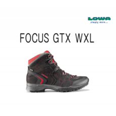 LOWA 男士 Focus 無菸煤色登山鞋 GTX WXL