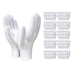 장갑이네 국산 표백 면장갑, 흰색, 100개