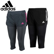 G460473 여성 아디다스 3/4 타이츠(BG9032) 쇼츠 PES 카프리