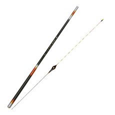 Younggu產業Power碳纖維香魚竿 23+陸地預金月釣魚浮標 700 2件組, 1套