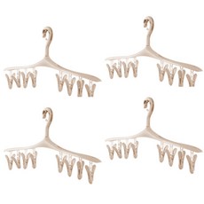 Maket Gamseong 8夾曬襪架 米色, 4個