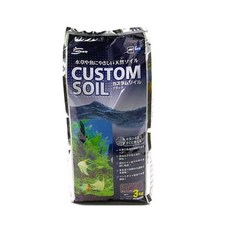 닛소 custom 소일 수초용 3kg 수초 블랙, 1개
