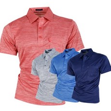 PARK TOWN 男士夏季涼感提花高爾夫衫 CTPT2008