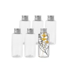 植物標本空瓶 AC100 100ml 6入, 透明度