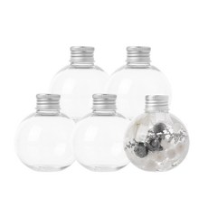 Home&Life 浮游花瓶 AB130 130ml 5入, 透明