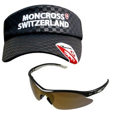 Monk Cross釣魚帽 黑色 MC-101+SHINHAN OPTICAL太陽眼鏡 SH7039, 黑棕金塗層