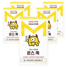 몬스톡 숙취해소분말 1.5g, 25개입, 37.5g