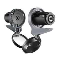 Unkown 自行車手把後視鏡, 灰色, 1個