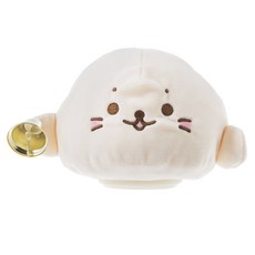 Shirotan銅鈴電池玩具, 14厘米, 白色的