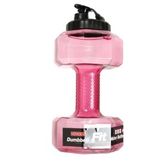 노마드캠핑 덤벨 FIT 물병, 레드, 2.2L, 1개