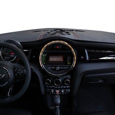 BORN TO ROAD 皮革儀表板避光墊 大理石版, 新型 K5 MX, SX 2016年~(無中央), 黑色 + 黑色縫線