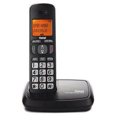 바텔 빅버튼 무선 전화기 VT-D1000, VT-D1000(블랙)