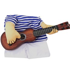 이코디 기타 펀보이 강아지옷, 혼합 색상, 1개