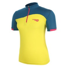 橙色女式拉鍊點 T恤 2 ORWSST002