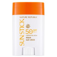 NATURE REPUBLIC 加州蘆薈保濕防曬棒 SPF50+ PA++++, 22g, 1瓶