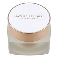 NATURE REPUBLIC 人參皇家絲綢粉底霜 SPF37 PA+++ 30ml, 02 Natural Beige, 1入