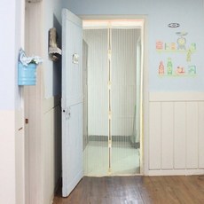 Doto 防蚊紗門簾 象牙白 100cm, 單品