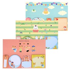 Bluemato 便利貼 Q CTM005 BIG MEMO-it 120p, 隨機出貨, 3個