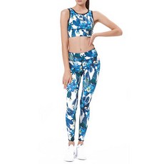 soleil 女款仙人掌瑜珈服上下套裝