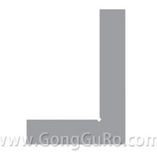 TOOLSTAR 平方矩形尺SF148B-300, 1個