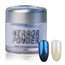 네일스케치 미러파우더, PW4메탈블루, 1개