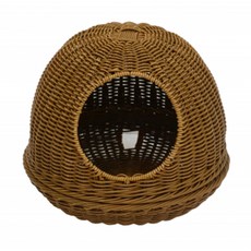 시비코리아 Hachi 고양이 집 하드하우스, 브라운, 1개