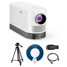 LG전자 시네빔 프로젝터 HF80JA + 고급 삼각대 + 헤미빔 안테나 + 8GB USB + HDMI 1.5m 최신형