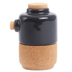 Whycork糖與奶油容器 深灰色, 1個