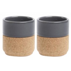 Whycork茶杯, 深灰色, 2件