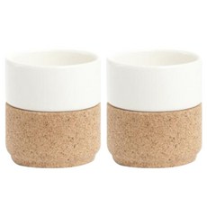 Whycork茶杯, 珍珠, 2件