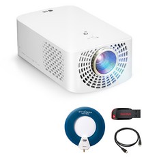 LG전자 시네빔 프로젝터 HF60FAG + 헤미빔 안테나 + USB 8GB + HDMI 1.5m 세트 최신형