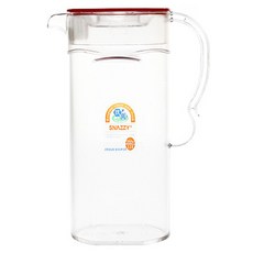 스내지 아트 탱크 원형물병, 혼합 색상, 2.2L, 1개