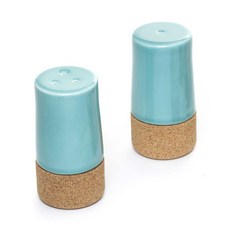 Whycork鹽巴與胡椒罐 藍色, 2件