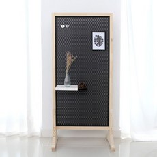 폼폼DIY 타공판 보드(블랙), 지지대(1SET) 포함, 1개