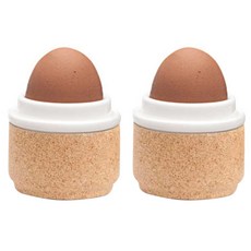 Whycork軟木雞蛋架 EH-01, 珍珠, 2件