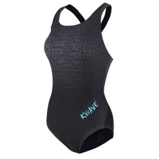 koogi adventure 女童款X型背室內連身泳衣 KJ-K488