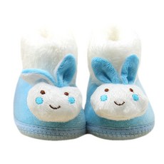 JOY MULTI 中性款兔子造型內刷毛學步靴