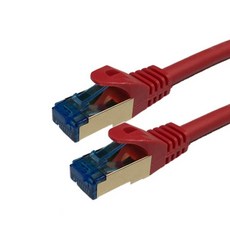 랜스타 CAT.7 SSTP 50u Gold 다이렉트 랜케이블 10m, 레드, 1개