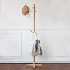 ACACIA 木質直立式衣帽架, 自然色