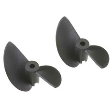 AQUACRAFT AQUB7797 Propeller FRP 42 mm Rio EP RC螺旋槳, 單色, 2件