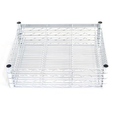 Corak Korea工業用金屬架 390*600 4入+角鐵 600, 鉻（銀）