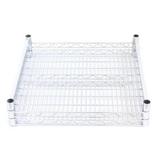 Corak Korea工業用金屬架 610*610 2入+角鐵管 610 2入, 鉻（銀）