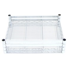 Corak Korea工業用金屬架 350*600 2入+角鐵 600 4入, 鉻（銀）