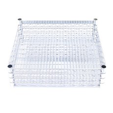 Corak Korea工業用金屬架 450*610 4入+角鐵 610, 鉻（銀）