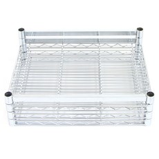 Corak Korea工業用金屬架 350*600 3入+角鐵 600 3入, 鉻（銀）