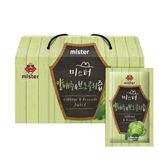 미스터 양배추 & 브로콜리즙, 2.1L, 1박스