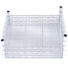 Corac Korea工業用金屬架 450*600 3入+SF支架 450 3入, 鉻（銀）