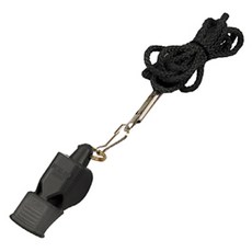 FOX Classic CMG Whistle 9603 帶弦, 黑色 (0008), 1個