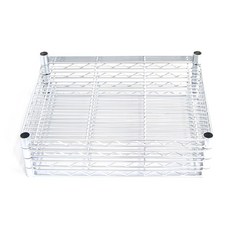 Corak Korea工業用金屬架 450*600 4入+角鐵 600, 鉻（銀）