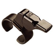 FOX Mini CMG 指握口哨 9409-0008, 黑色的, 1個